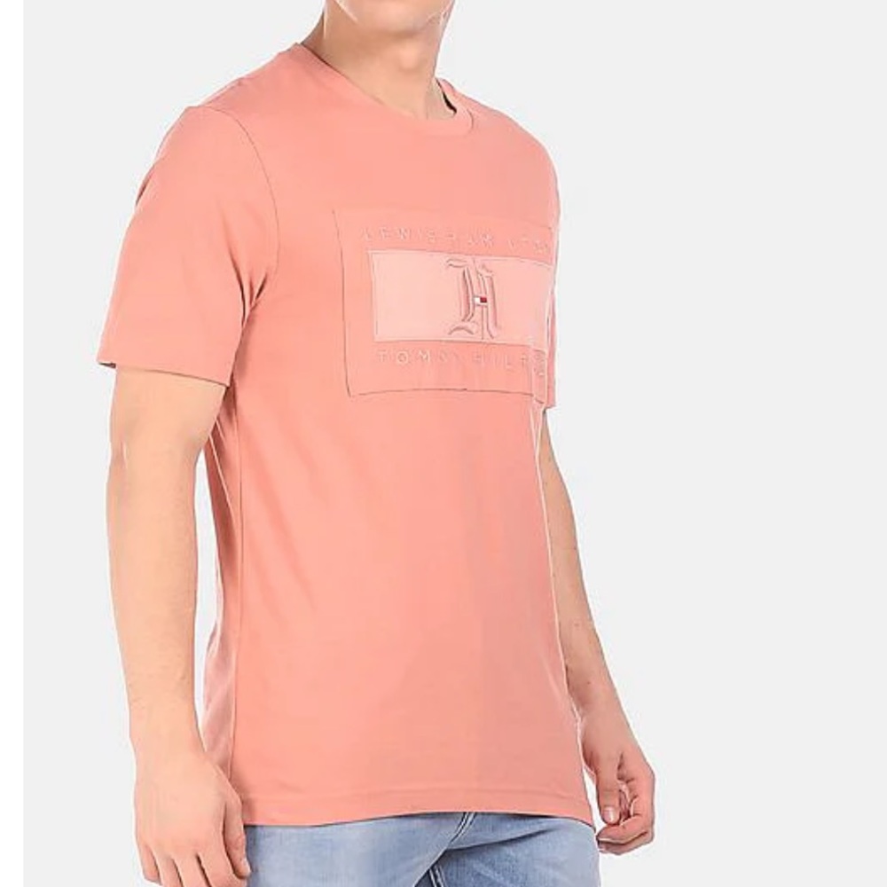 Peach Tommy Hilfiger/Lewis Hamilton t-shirt